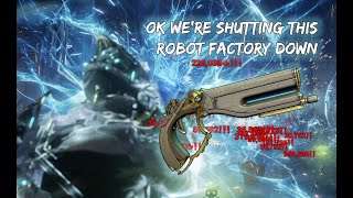 WARFRAME Lato PRIME Incarnon Evolution  Deimos Cambire ROBOT FACTORY SHUTDOWN SUPERCUT [upl. by Ennayar]