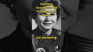 Valentina Tereshkova The First Woman in Space spacemilestones spacehistory spaceexploration [upl. by Nidnarb]