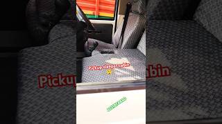 Pickup sleeper cabinpickup 17 hd container bodypickup cabin modifiedshorts pickup viralvideo [upl. by Spindell337]