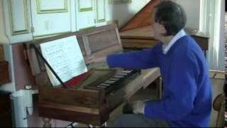 Buxtehude Suite G minor Bux WV 242  Specken clavichord 1743 [upl. by Kordula]