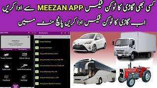 How To Pay Car Token Tax with Meezan Bank Mobile App in Five Minutes  2024  MUT BAWA VLOG [upl. by Thill657]