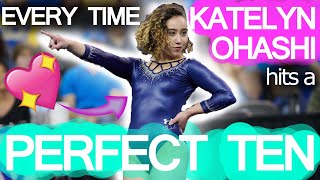 Every time Katelyn Ohashi hits a perfect 10 🔥 [upl. by Sylirama188]