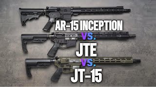 Juggernaut Tactical AR15 Inception vs JTE vs JT15 [upl. by Karlin985]