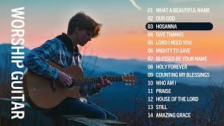 Top Worship Songs  Acoustic Fingerstyle Guitar  Instrumental Worship Collection [upl. by Crichton]