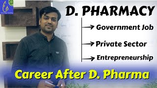 Career After D Pharmacy  D Pharm Course Detail  Job Opportunities Of D Pharma  Government Job [upl. by Kitty]