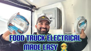 How to Build a Food Truck Installing the Electrical [upl. by Aminta]