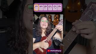 Alma corazón y vida vals Ukulele Tutorial [upl. by Caro801]