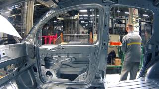 Production of the New Kangoo ZE at the Renault factory in Maubeuge France [upl. by Amer]