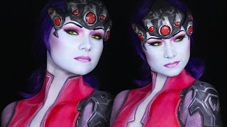 Widow Maker Overwatch MakeupCosplay Tutorial [upl. by Auhso]