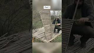 How to build tree house method grass roof  Part 1 [upl. by Elaweda172]