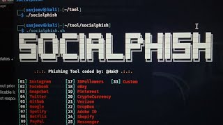 Phishing Tools Installation In Kali Linux [upl. by Cherish]