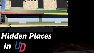 ROBLOX Ultimate Driving Hidden Places [upl. by Brit267]