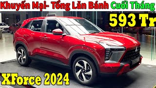 ✅Giá Xe Khuyến Mại Mitsubishi XForce Cuối Tháng Tổng Giảm 100 Trước Bạ Lăn bánh XForce  Topcarvn [upl. by Eilah]