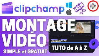 ClipChamp Monter Une Vidéo de A à Z Tuto DÉBUTANT [upl. by Urbanna377]