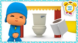 POCOYÓ en ESPAÑOL 🚽 Al Baño Solito 💩 122 min CARICATURAS y DIBUJOS ANIMADOS para niños [upl. by Abana]