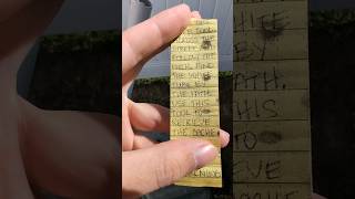 I found a secret note and tool to retrieve a Geocache  GeoTrek shorts [upl. by Berhley]