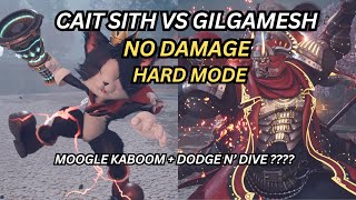 FFVII Rebirth Cait Sith Solo Vs Gilgamesh No Damage Hard Mode [upl. by Enaek]