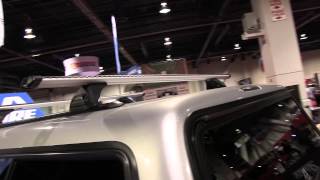 2012 SEMA Show  ARE Truck Caps and Tonneau Covers New Accessories [upl. by Gianina474]