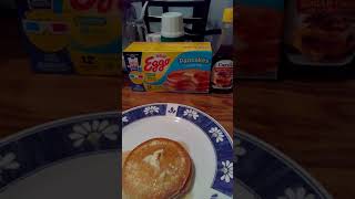 Kelloggs Eggo Buttermilk Pancakes Review Video [upl. by Encratis]