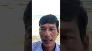 Visit Prek Treng Beach shortsfeed2024 beach beachlifeisthebestlife memes letsgoforawalk [upl. by Yeldoow]