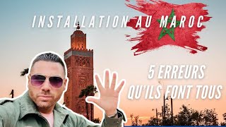 5 ERREURS a ne surtout pas faire quand tu viens au MAROC 🇲🇦 [upl. by Lazarus]