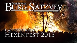 Burg Satzvey  Impressionen Hexenfest 2013 [upl. by Iover908]