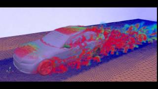 LSDYNA CFD DrivAer Benchmark [upl. by Kerwon361]