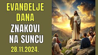 ČUDESNI ZNAKOVI NA NEBU  EVANĐELJE DANA [upl. by Fredi]