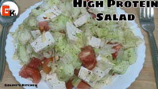 Weight Loss LETTUCE High Protein Salad Recipe GoldiesKitchen weightloss Shorts [upl. by Asserat]