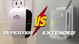 Wifi Repeater VS Extender  Differences and Comparisons [upl. by Rolyat]