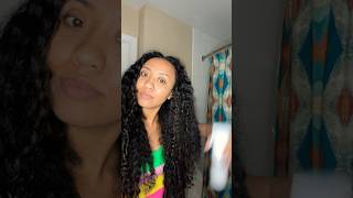 Fixing my frizzies grwm curlyhair relatable [upl. by Htebasil]