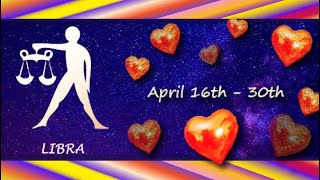 Libra April 16th  30th They have HOPE but it will be FATE amp DESTINY bringing you TOGETHER [upl. by Katrina]