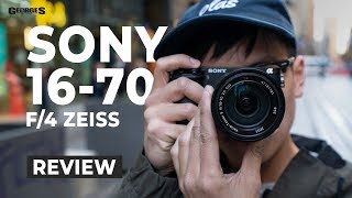 Sonys Best EMount Zoom Lens Sony 1670mm F4 Zeiss Review by Georges Cameras [upl. by Birk]