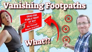 The UKs Vanishing Footpaths You Cant Walk on them [upl. by Acsecnarf]