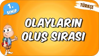 Olayların Oluş Sırası 📙 1Sınıf Türkçe 2024 [upl. by Fronia]