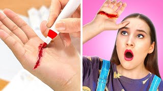 BEST FUNNY PRANKS  Cool Pranks on Friends and Family Genius Hacks and Ideas by 123 GO Series [upl. by Amhsirak]