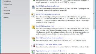 Installing SQL Server 2017  A Quick Install [upl. by Aiekam]
