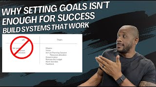 Why setting goals isn’t enough for success build systems that work [upl. by Hinda]