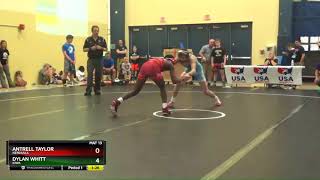 Schoolboy 125 Antrell Taylor Nebraska Vs Dylan Whitt Iowa [upl. by Ahsenrac]