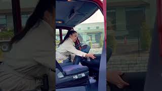 Left hand drive or right hand drive driver truck girldriver viral trending [upl. by Akinit]