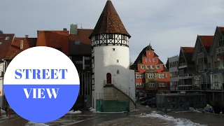 STREET VIEW Albstadt auf der Schwäbischen Alb in GERMANY [upl. by Noyerb]