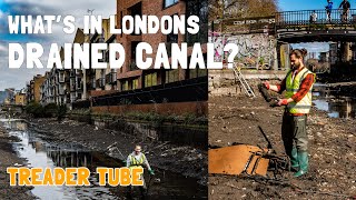 London Canal DRAINED East London Exploration [upl. by Sordnaxela]