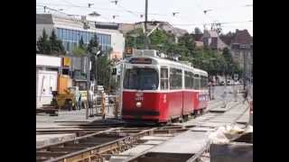 Straßenbahn Wien Trams in Vienna [upl. by Reinaldos]