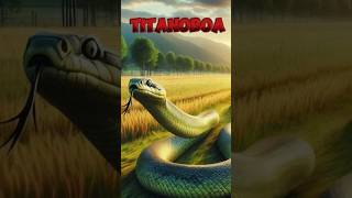 titanoboa foryou gk facts snake facts trending viralvideo 4k [upl. by Yelsek6]