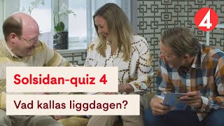 Solsidanquiz med skådisarna Del 4 [upl. by Nylinnej122]