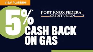 Visa Platinum Card Fort Knox Federal Credit Union [upl. by Dierdre]