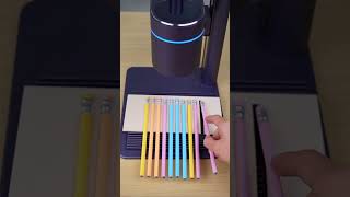 Make personalized pencils in batches [upl. by Aicarg]