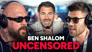 Eddie Hearn CALLED OUT by Ben Shalom for 5 vs 5 Fight 🥊 [upl. by Sices]