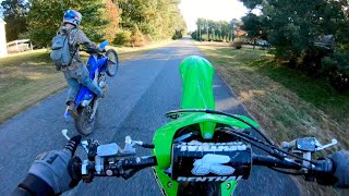 Wheelies Yz450f and Kx450f [upl. by Tannenbaum]