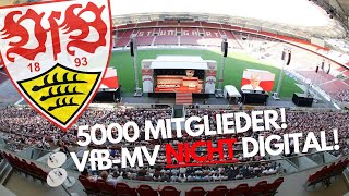 Mitgliederversammlung des VfB Stuttgart soll als PräsenzVeranstaltung stattfinden [upl. by Ardeed]